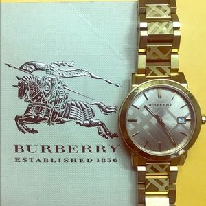 Burberry Rose Gold Watch
